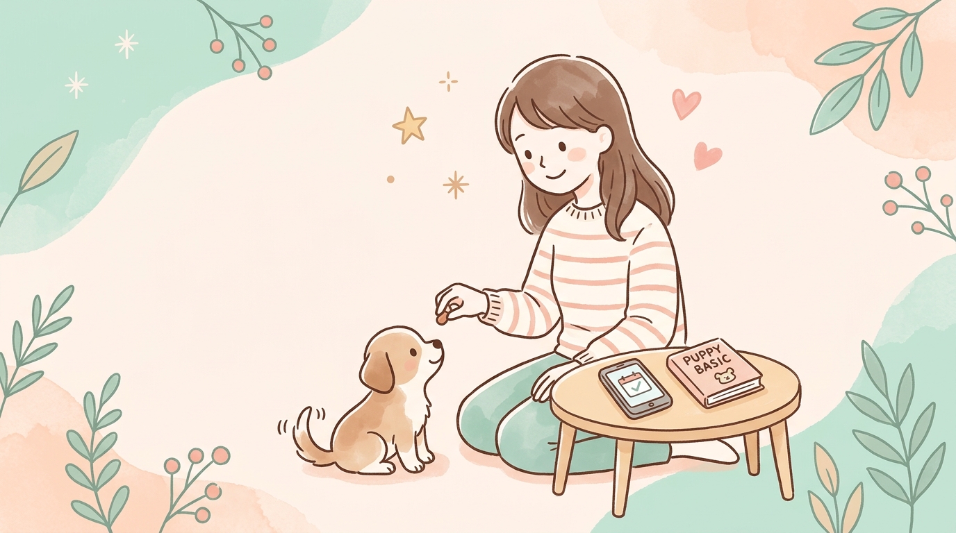 犬のしつけはいつから始める？開始時期の基本