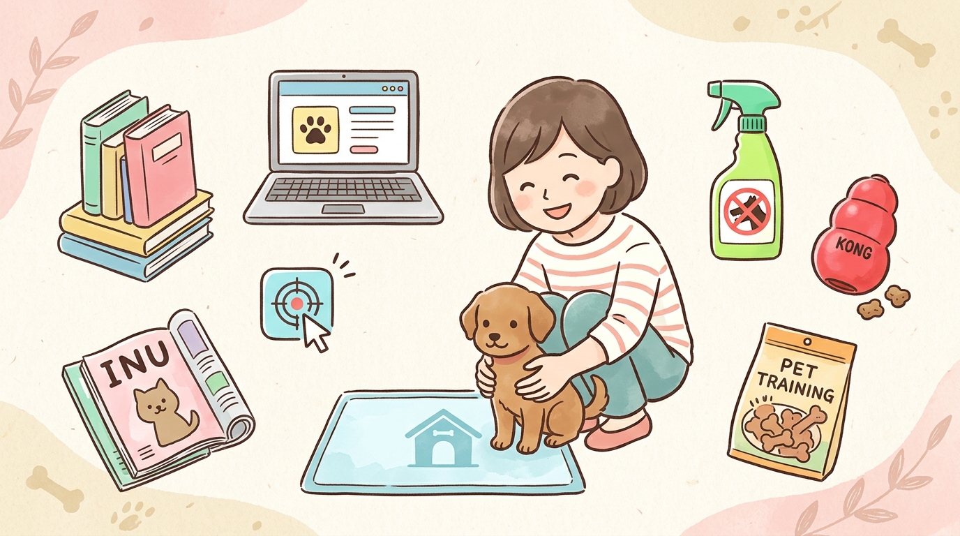 おすすめのしつけ教材・グッズ7選