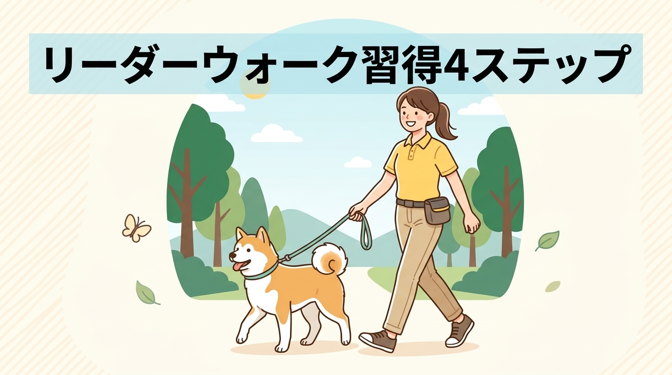 リーダーウォークを習得する4つのステップ