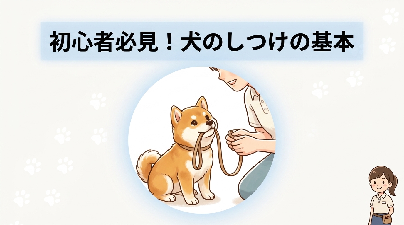 犬のしつけの基本とは？初心者が最初に覚えたい考え方