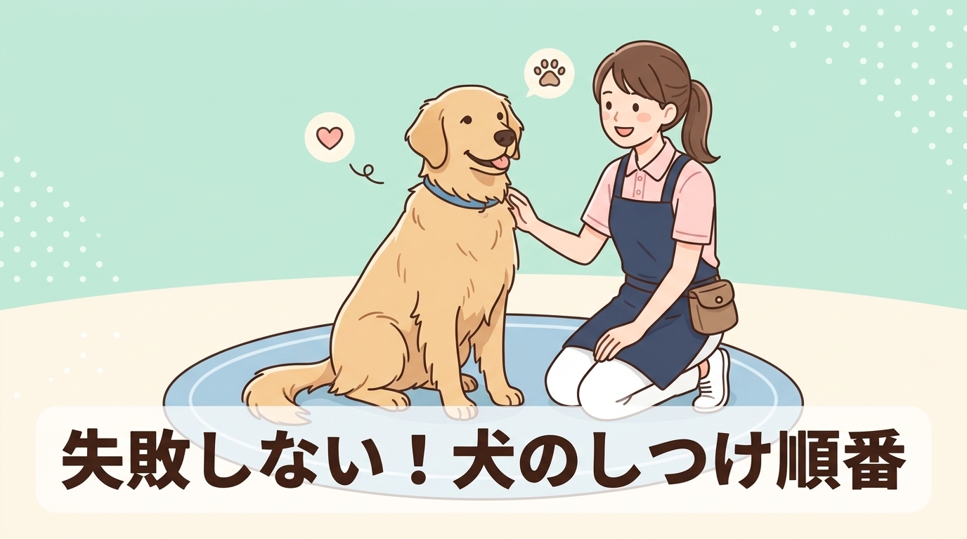 犬のしつけの順番は？最初に教えたいこと一覧
