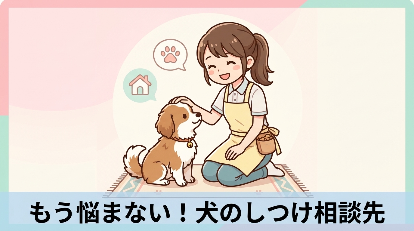 犬のしつけに困ったときの相談先とサポート方法