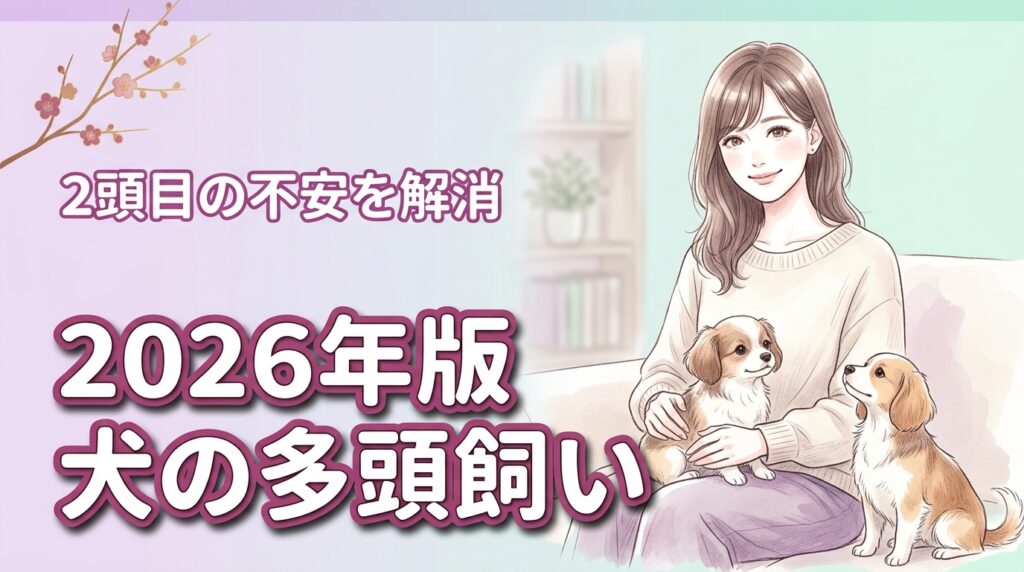 犬の多頭飼いは大変？2頭目を迎える前に知るべき費用や相性、しつけの不安を解消