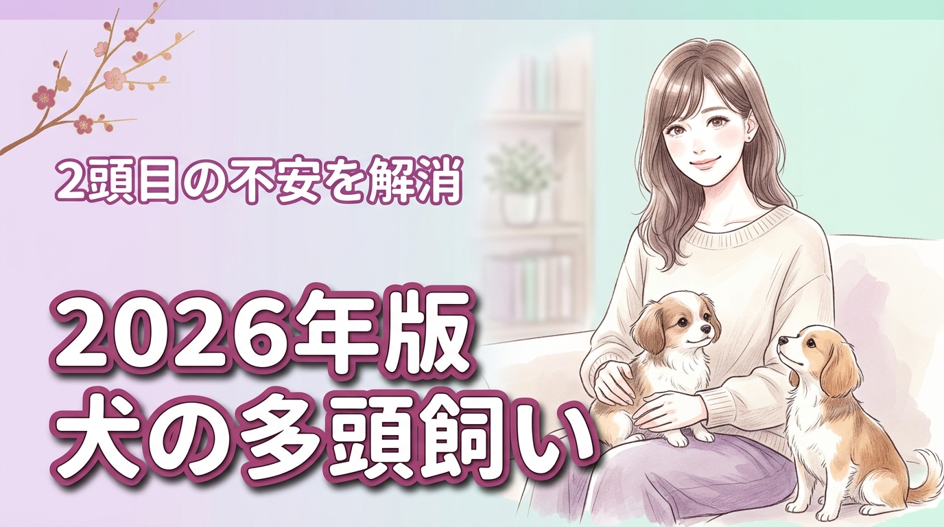犬の多頭飼いは大変？2頭目を迎える前に知るべき費用や相性、しつけの不安を解消